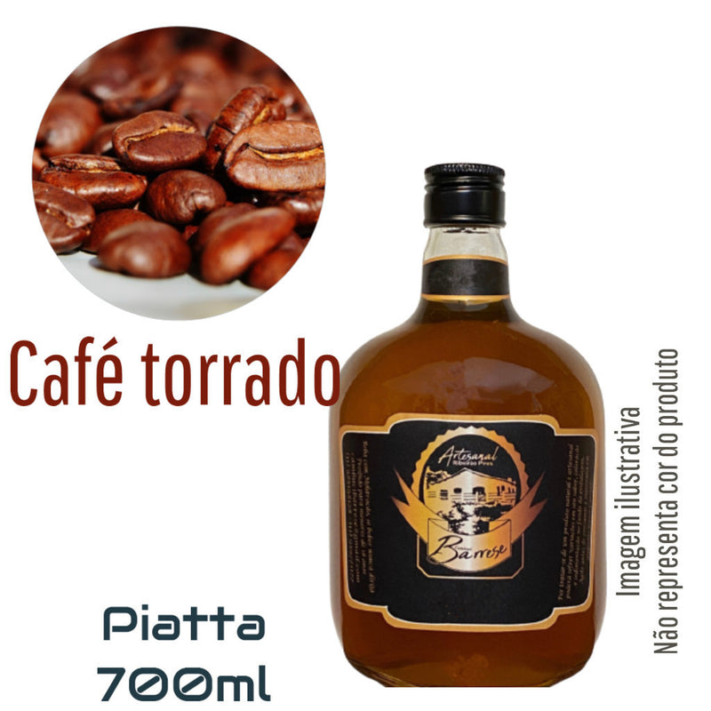 Cachaça Artesanal de Café Torrado 700ml