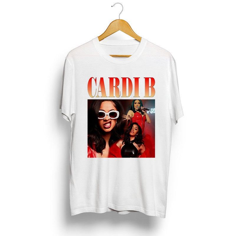 Camiseta Cardi B Branca