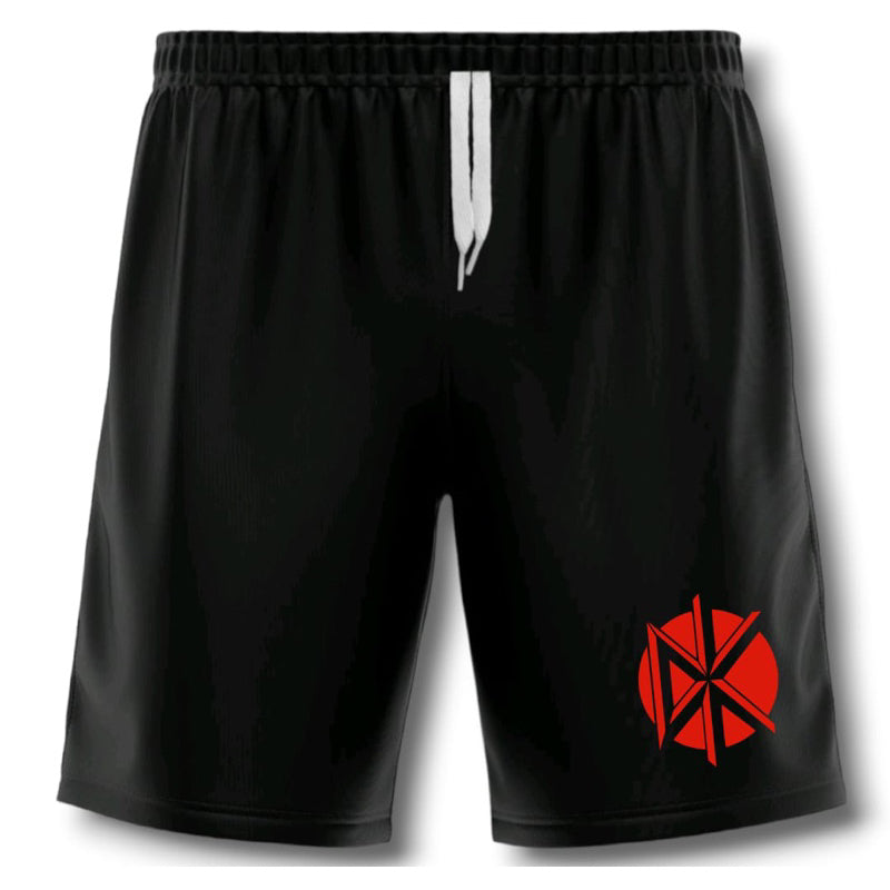 Bermuda Dry Fit Dead Kennedys - Preto