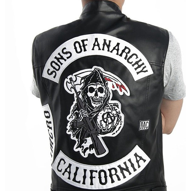 Colete de Couro Harley Sons Of Anarchy California