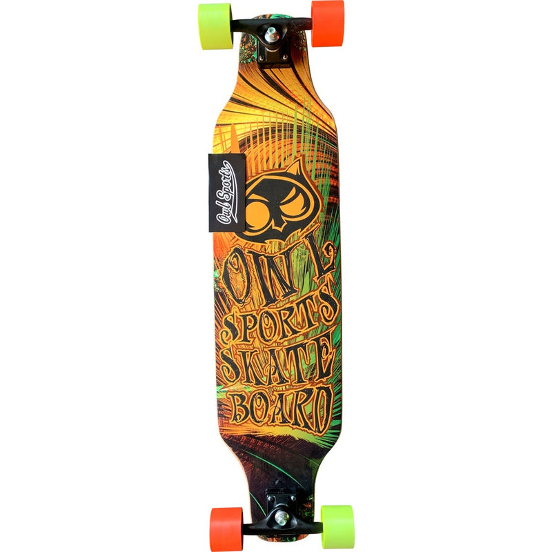 Longboard OWL Sports Trible Speed Laranja