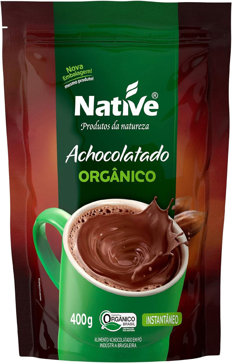 2x Achocolatado Orgânico 400g Native