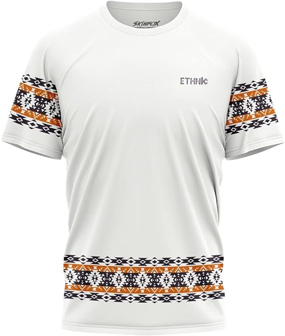 Camiseta Skinbox Ethnic Branco