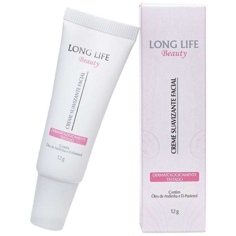 Creme Pós Micropigmentação Long Life Beauty 12g + Sabonete Mousse Soft Cleaning 50ml Espuma Facial Long Life