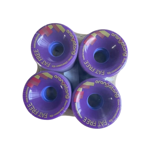 Rodas Orangatang Wheels Fat Free Roxo 70mm