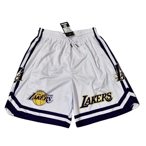 Calção Los Angeles Lakers Pro - Branco