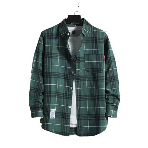 Camisa Social Xadrez Luck Co. Verde