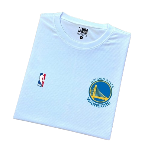 Camiseta Dry Fit NBA Golden State Warriors Branco