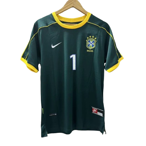 Camisa Goleiro Seleção Brasileira 1998 - Taffarel 1