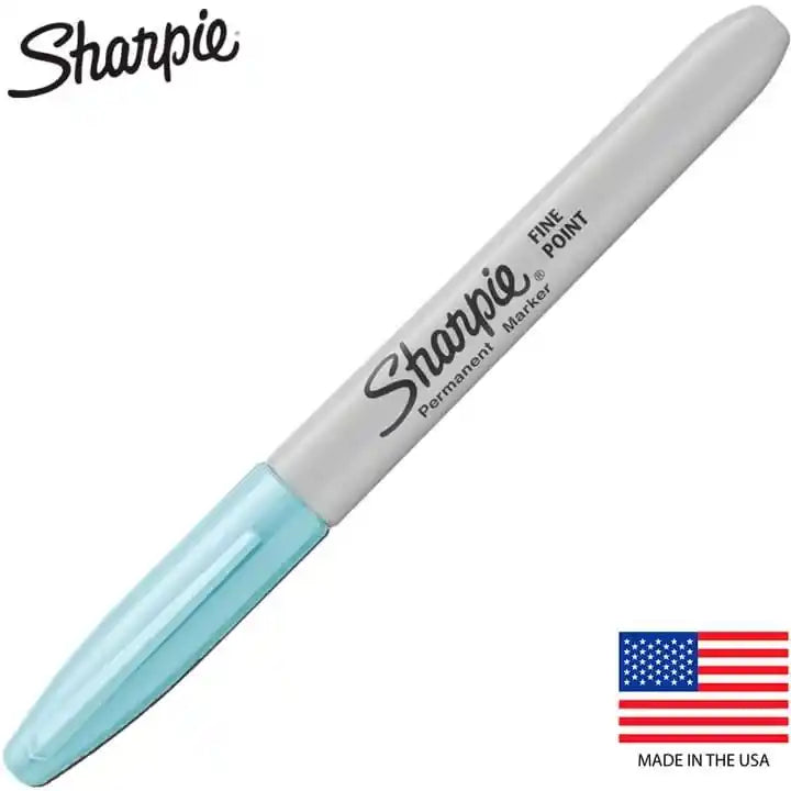 Caneta Sharpie Marcador Permanente Ponte Fina Original