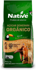 3x Açúcar Demerara Orgânico Native 1kg