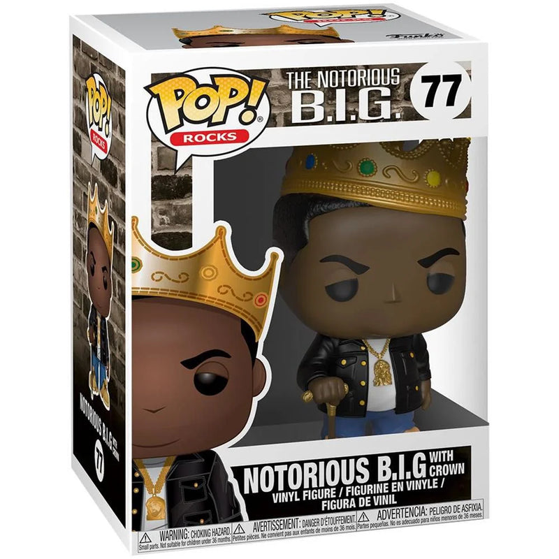 Funko Pop Notorious B.I.G with Crown 77