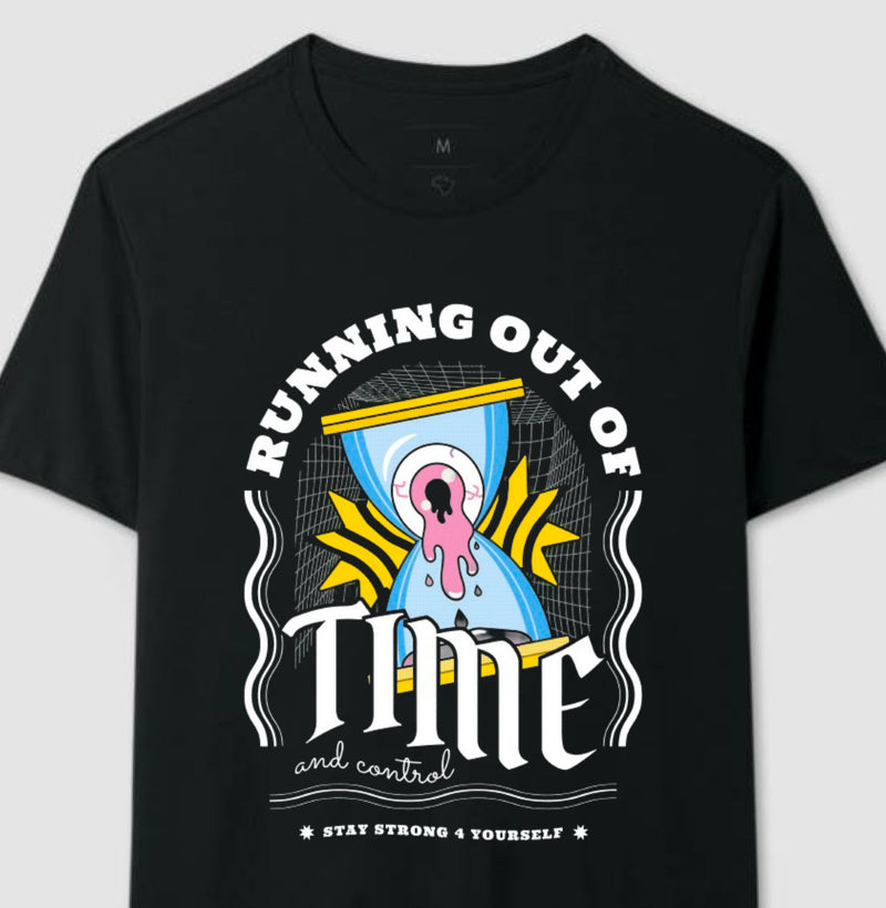 Camiseta Running Out OF Time and Control