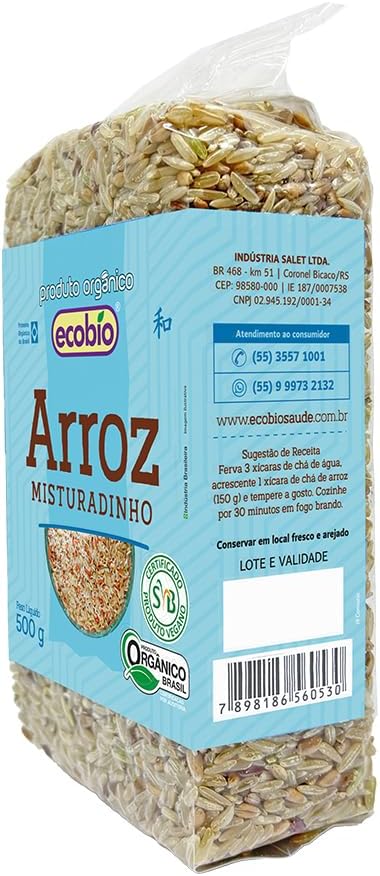 3x Arroz Misturadinho Orgânico Ecobio