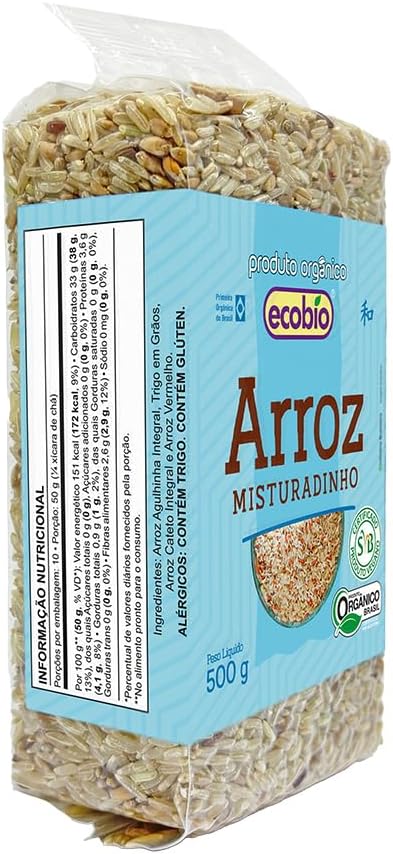 3x Arroz Misturadinho Orgânico Ecobio