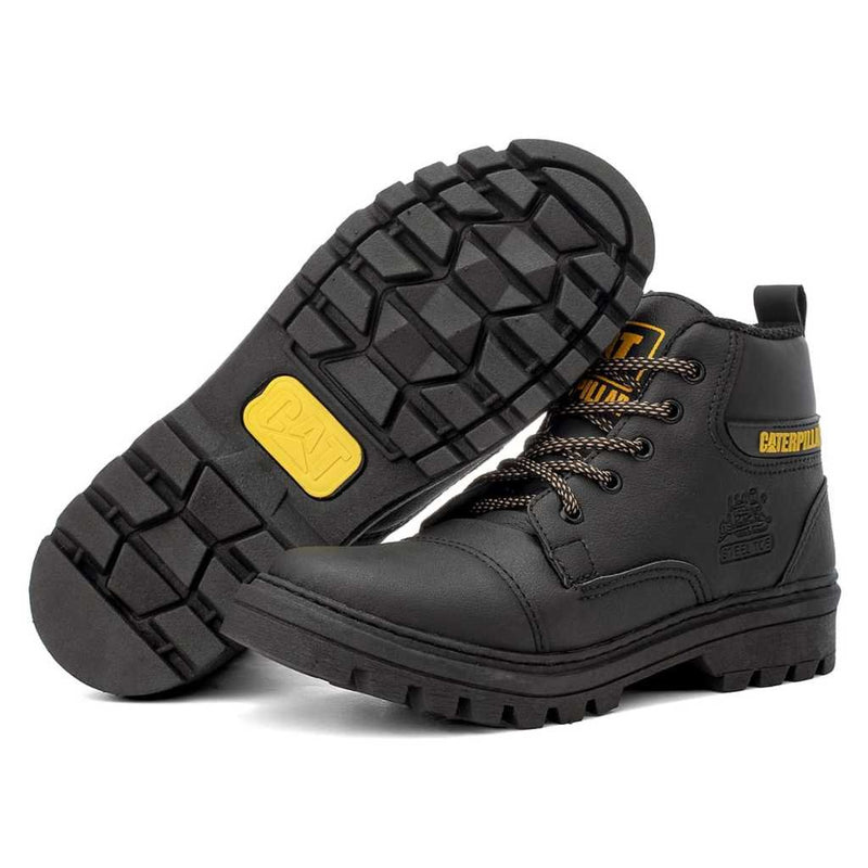 Bota Caterpillar Tradicional Preto