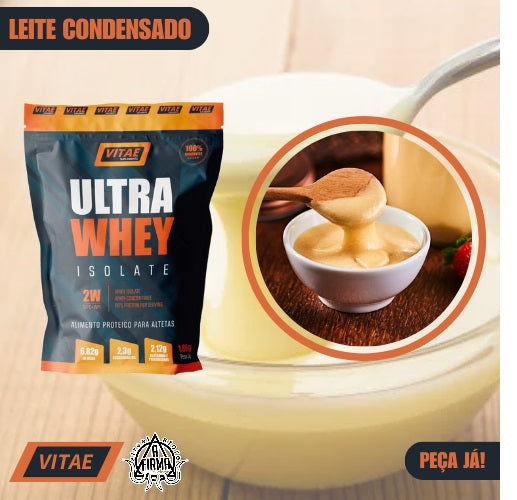 Ultra Whey Protein Isolate Vitae 1.8kg Refil - 8 Sabores