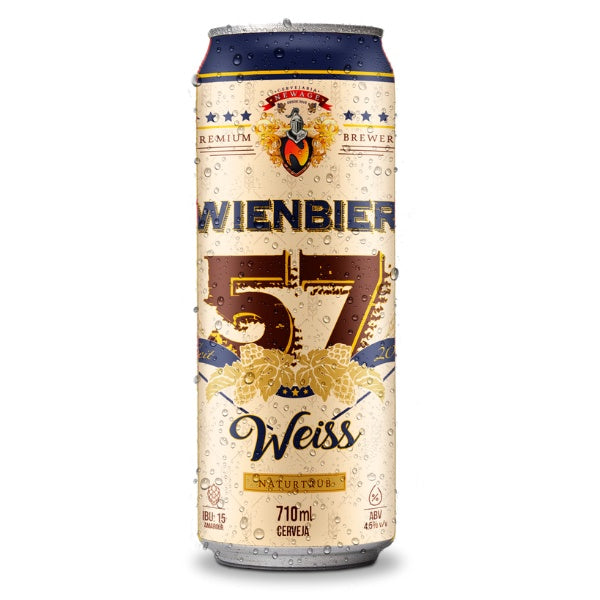 Kit 6x Cerveja Wienbier 57 Weiss 710ml