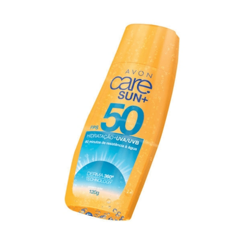 Protetor Solar Care Sun+ 2 em 1 Rosto e Corpo FPS 50 Avon - 120g