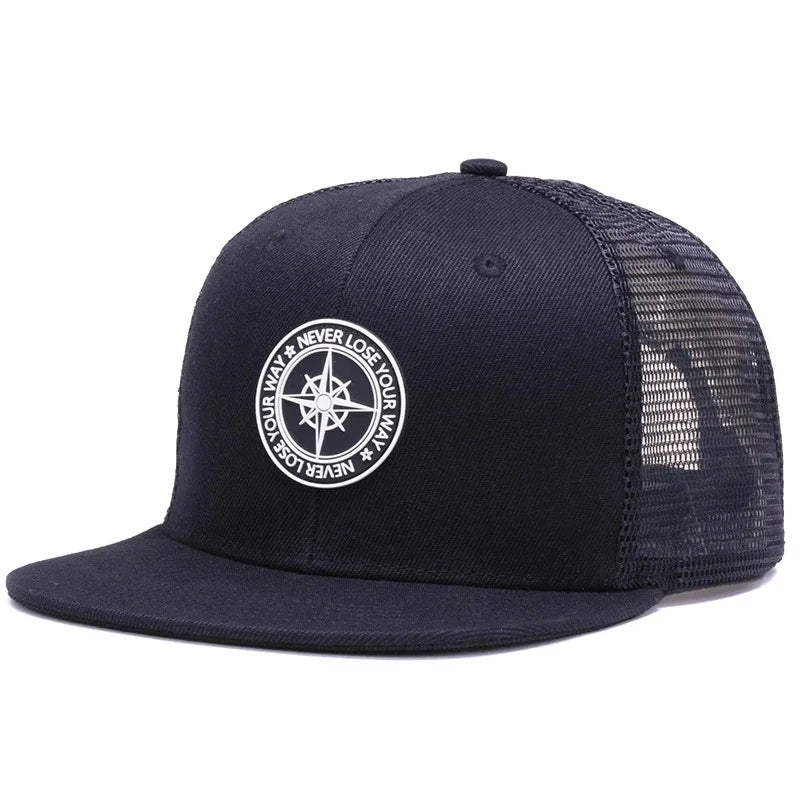 Snapback Never Lose Your Way Preto