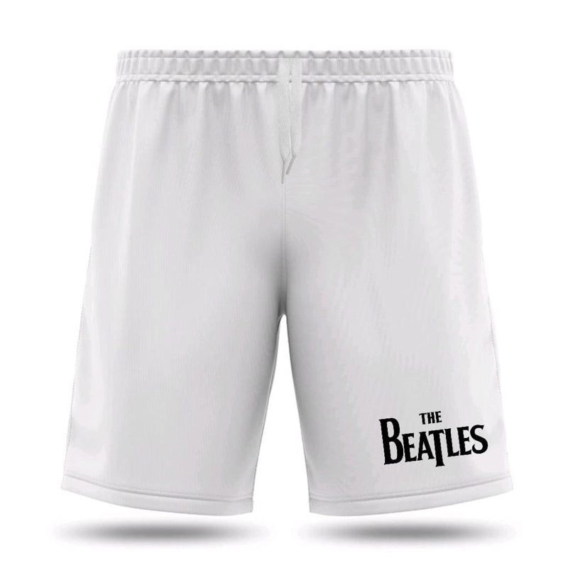 Bermuda Dry Fit The Beatles - Branco