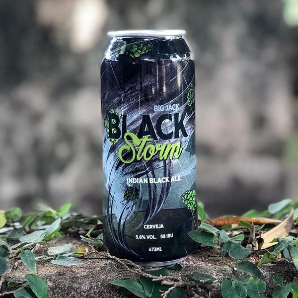 Cerveja Big Jack India Black Ale Black Storm 473ml