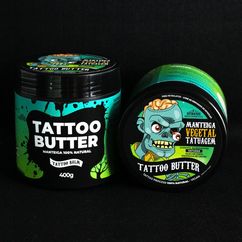 Vaselina Tattoo Balma Manteiga Vegana 400g Tattoo Butter