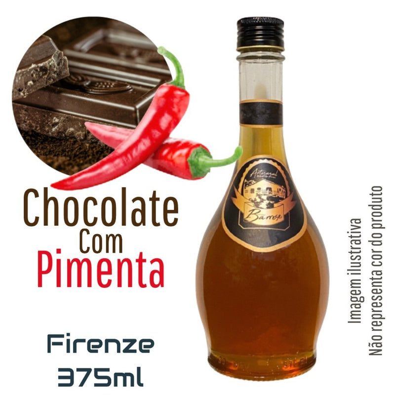 Licor Artesanal Chocolate com Pimenta 375ml