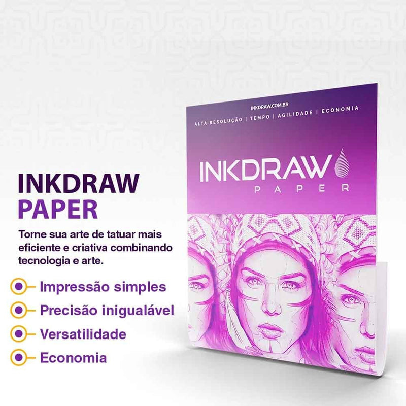 Papel INKDRAW A4 - 50 Unidades