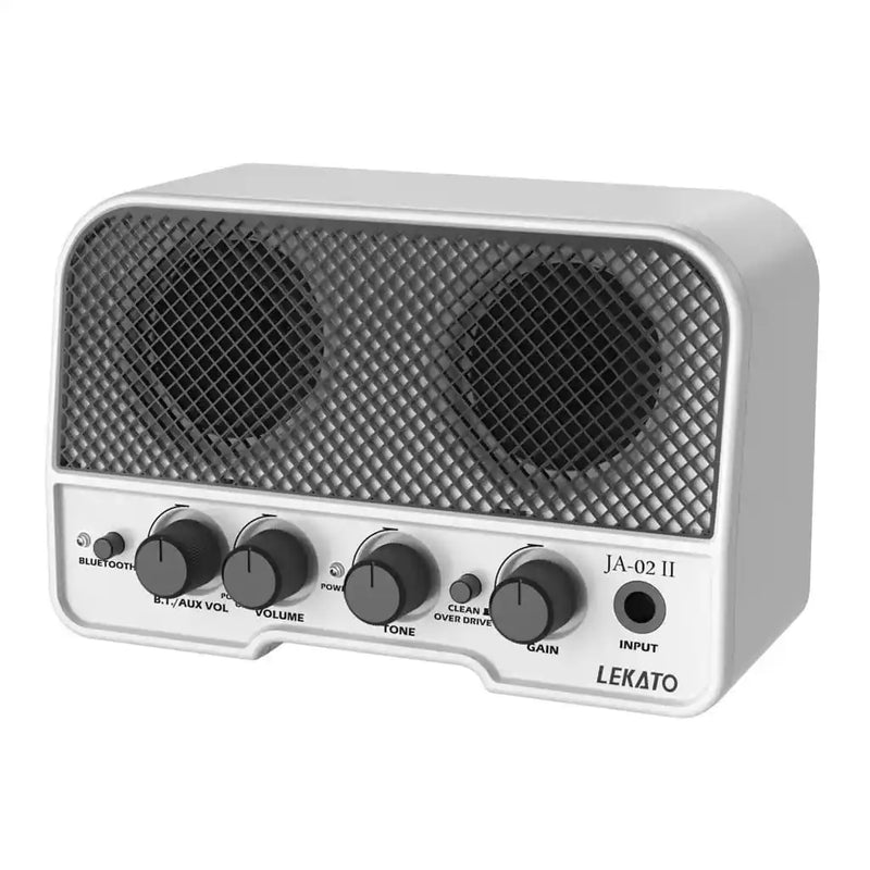 Amplificador Guitarra Mini LEKATO 5w Efeitos Limpar & Overdrive Bluetooth