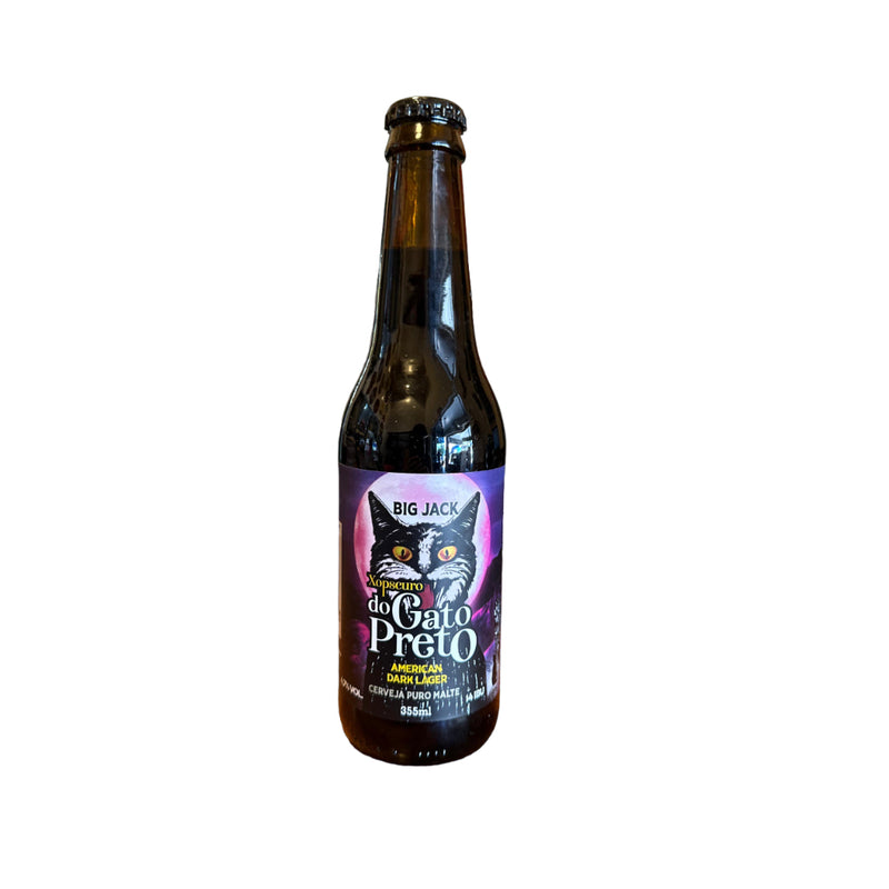 Cerveja Big Jack Xopscuro do Gato Preto Dark Lager 600ml