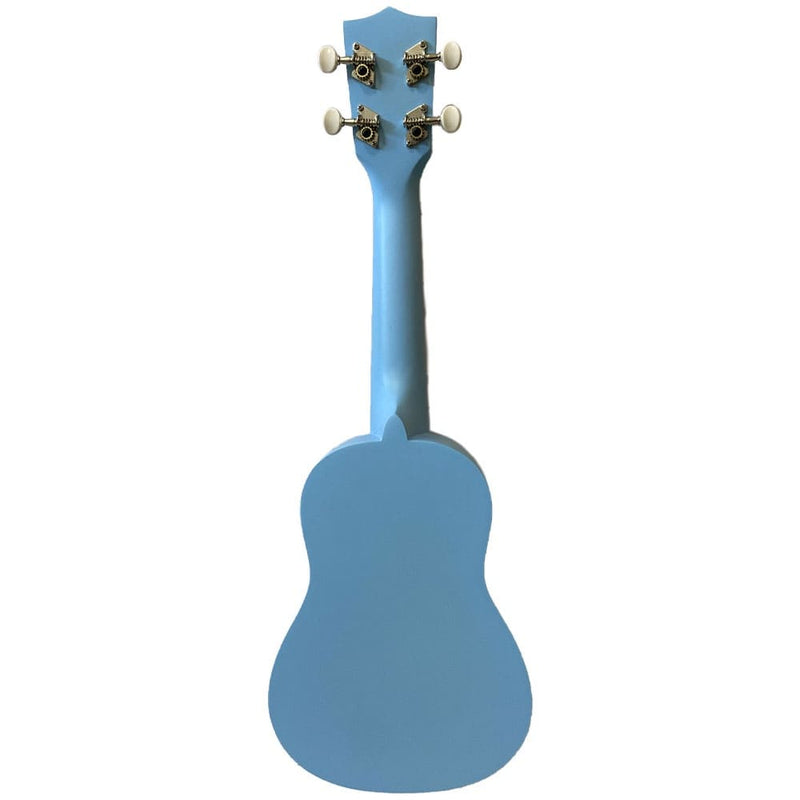 Ukulele Seven Soprano Suk-07 BK Azul + Capa + Afinador