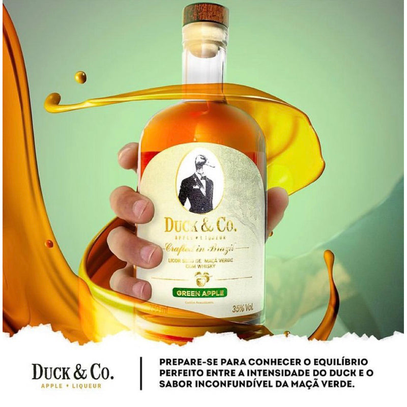 Whisky Duck & Co Maçã Verde 750ml