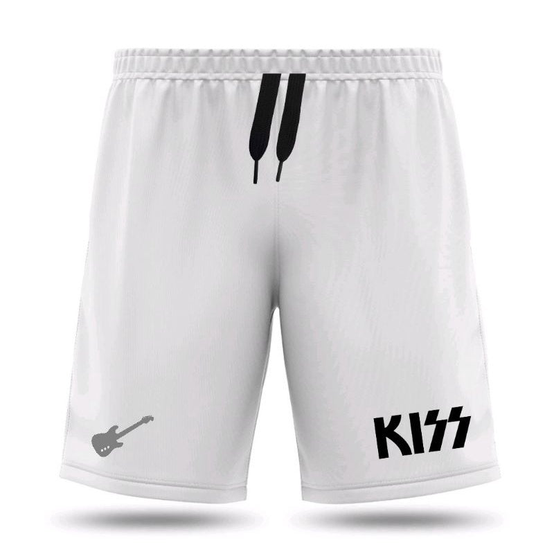 Bermuda Dry Fit Kiss - Branco