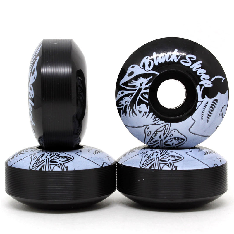 Roda Black Sheep Street 53mm Cogumelos Preto