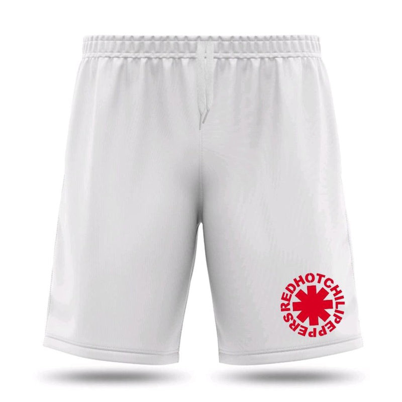 Bermuda Dry Fit Red Hot Chili Peppers - Branco