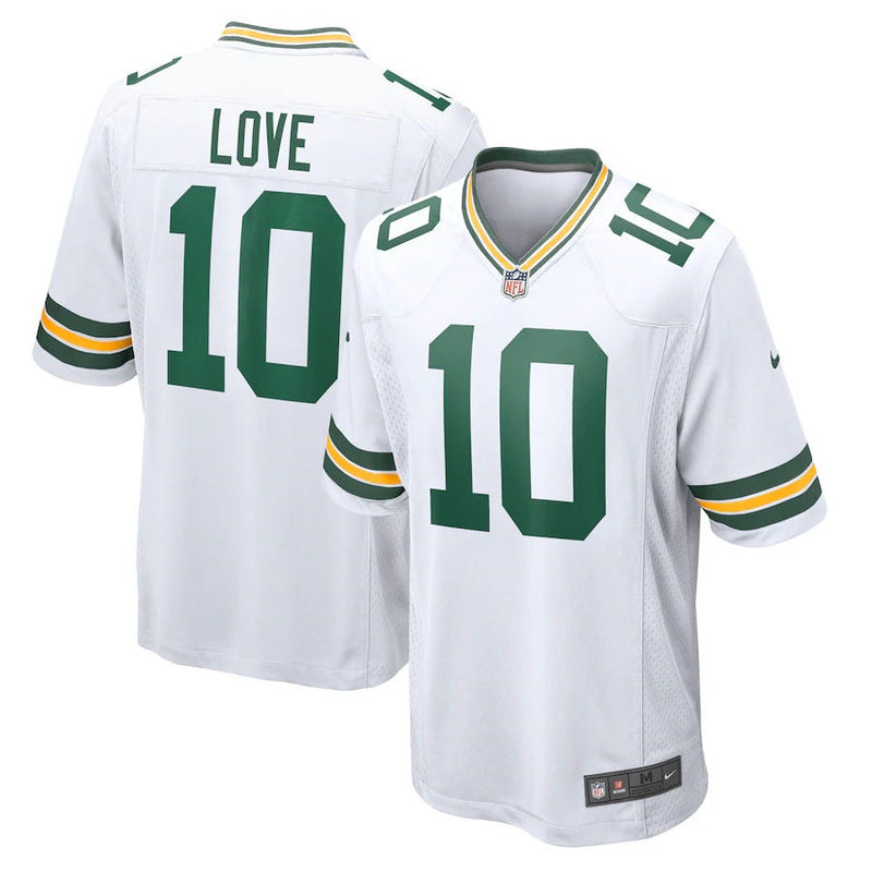 Camisa Green Bay Packers Rugby Love 10 Branco