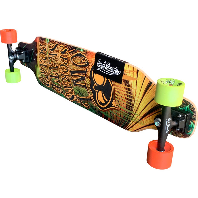 Longboard OWL Sports Trible Speed Laranja