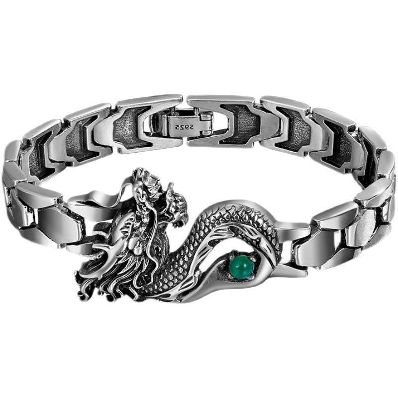 Pulseira ZH Dragão Prata