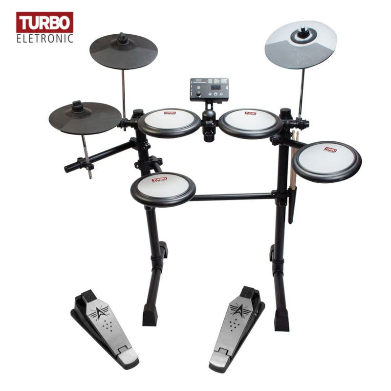 Bateria Eletrônica Turbo 7 Pad Skd120 Profissional