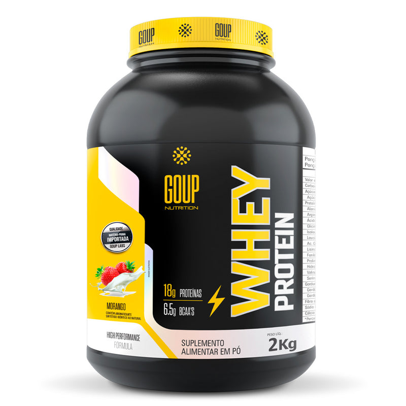 Whey Protein Concentrado 2kg GoUP Nutrition