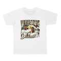 Camiseta Vinicius Junior - Preto/Bege/Branco