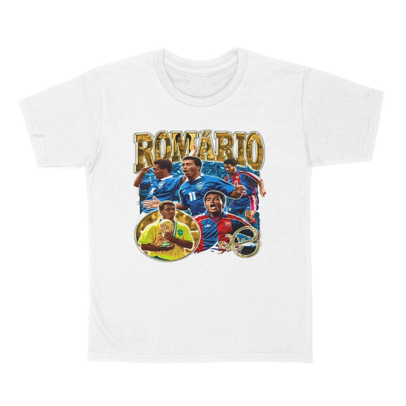 Camiseta Romário Tee Brasil Barcelona - Branco