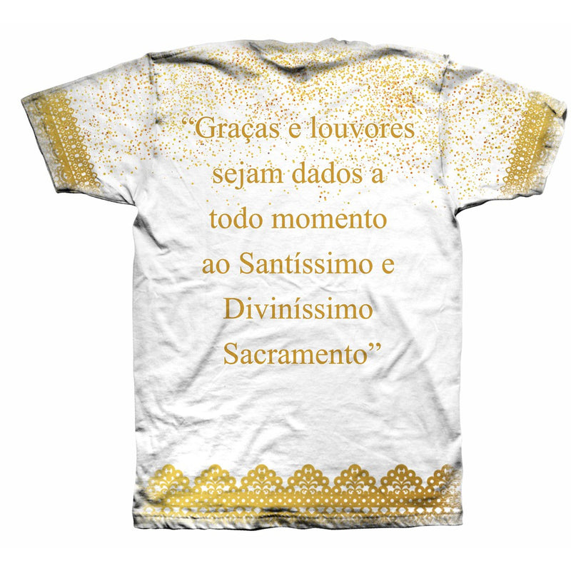 Camiseta Jesus Eucarístico, Santíssimo Sacramento