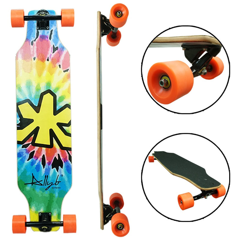 Longboard Montado Completo Allyb Tie Dye