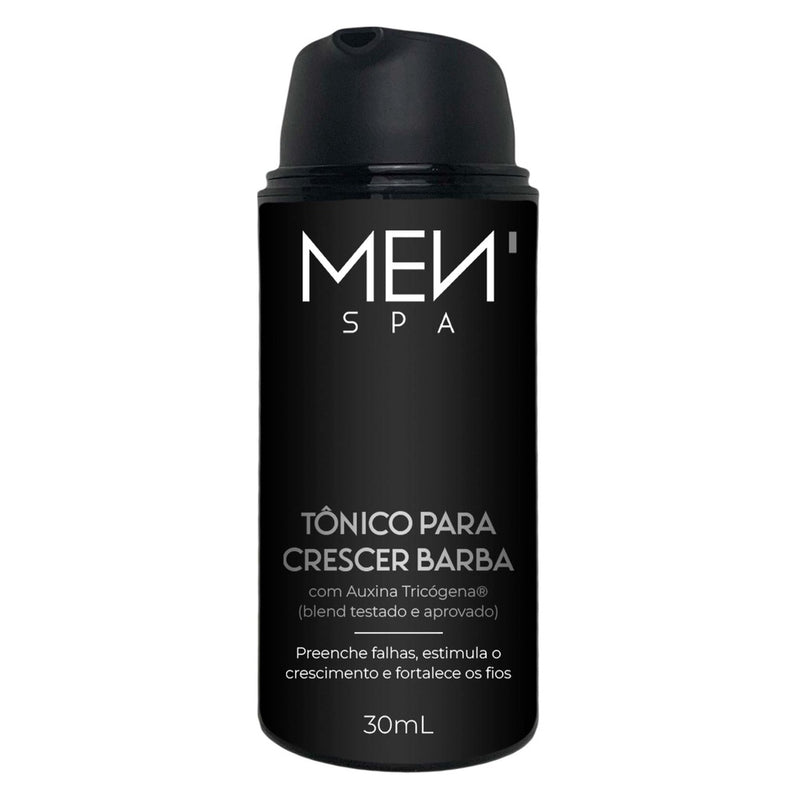 Tônico Menspa Barba 30 Dias - Acelera e Preenche Falhas - 30mL