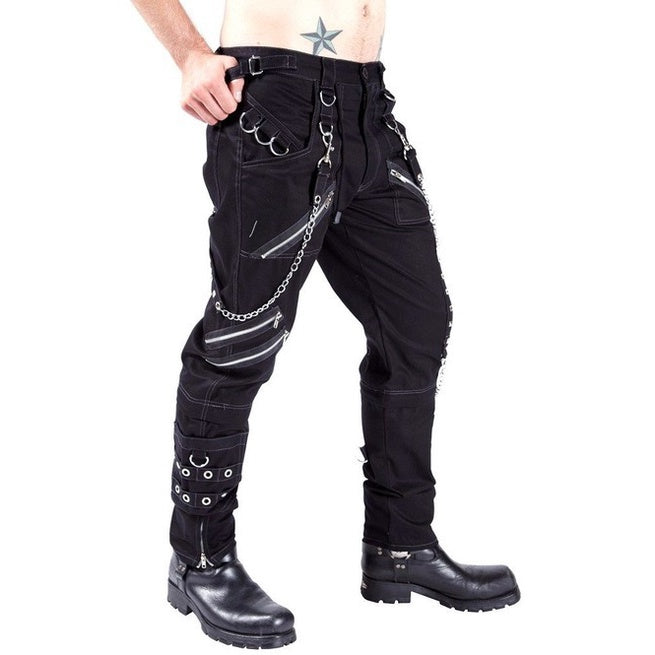 Calça Bondagi Punk Correntes Rock