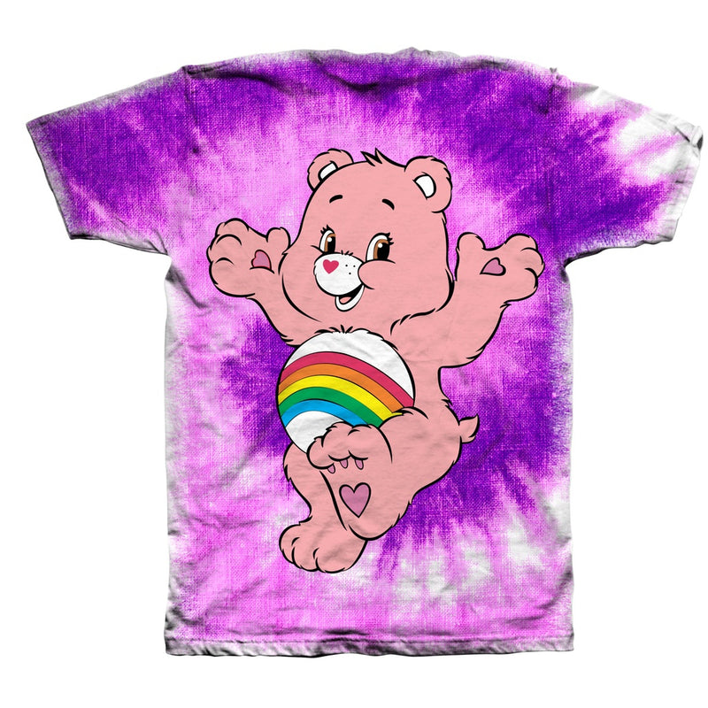 Camiseta Tie Dye Lilás Ursinho