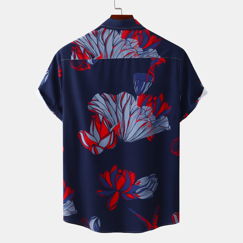 Camisa Manster Beach Loose Floral