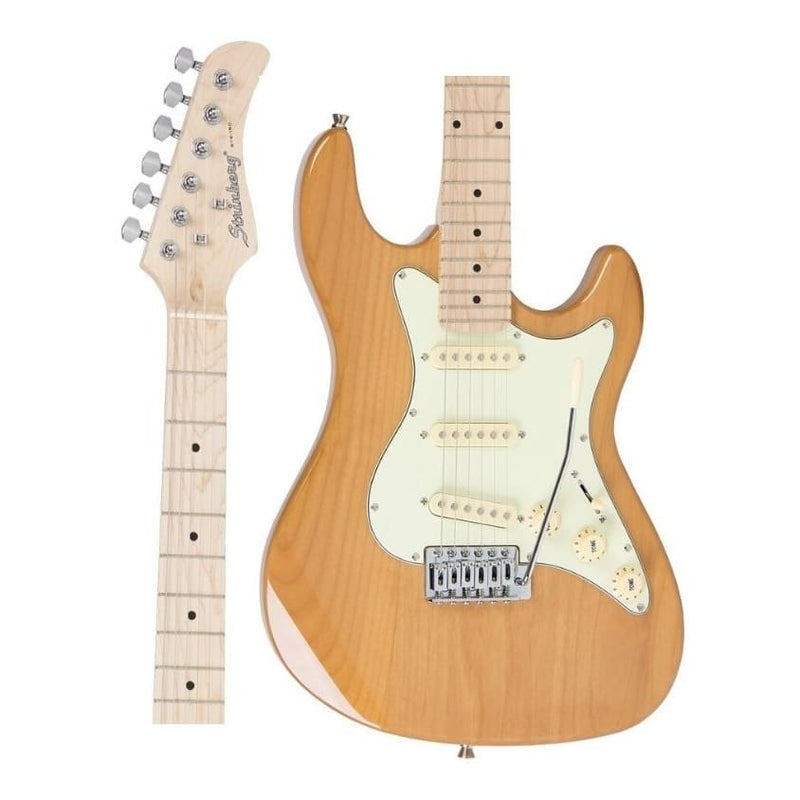 Guitarra Strinberg Stratocaster Sts-150 Na Alder Natural